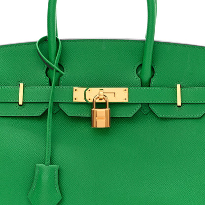 Hermes Epsom Birkin 30 Bambou 8 of 13