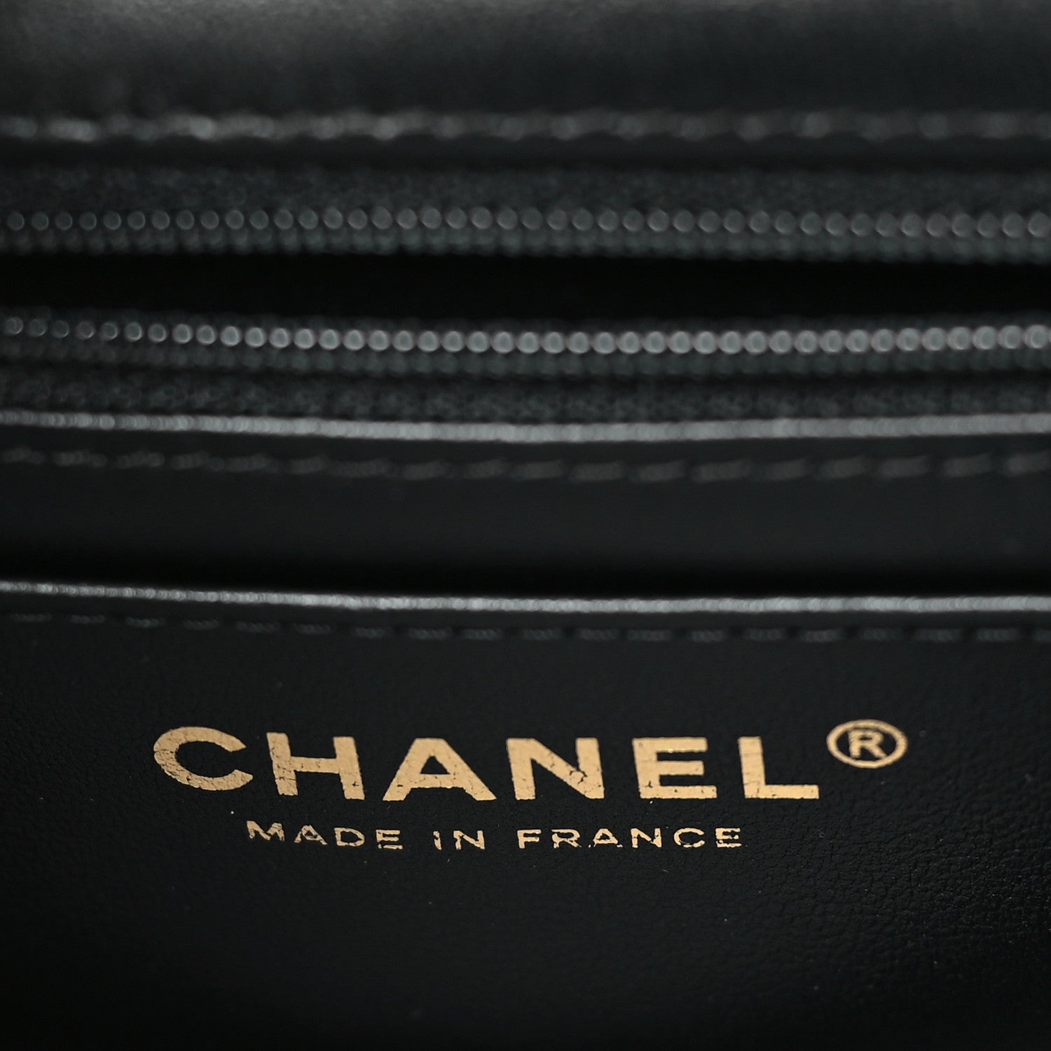 Chanel Lambskin Quilted Mini Top Handle Rectangular Flap Black 6 of 10