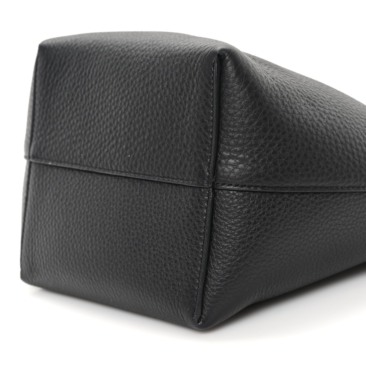 The Row Grained Calfskin Small N/S Park Tote Black 9 of 9