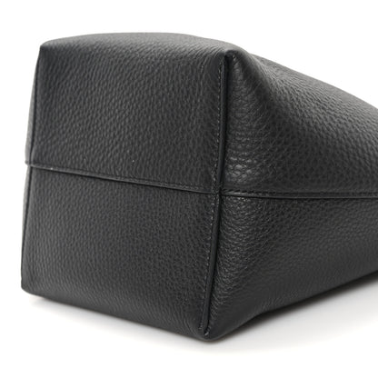 The Row Grained Calfskin Small N/S Park Tote Black 9 of 9