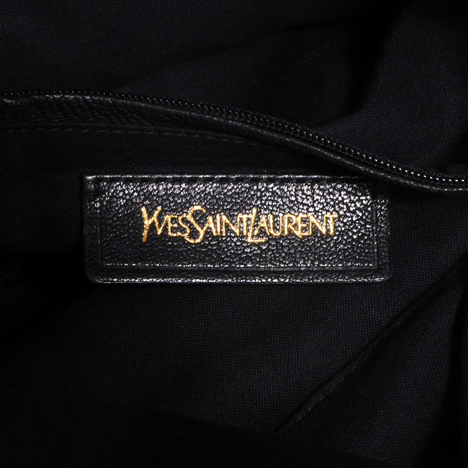 Saint Laurent Leather Large Cabas Chyc Black 5 of 7