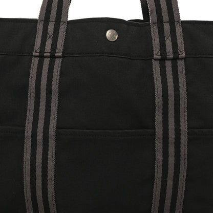 Hermes Canvas Fourre Tout MM Black 7 of 10