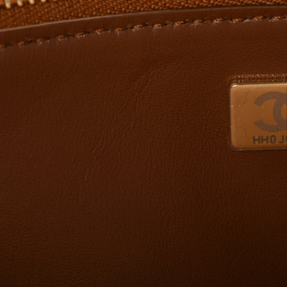 Chanel Suede Calfskin Souplissimo Maxi Flap Camel 7 of 10