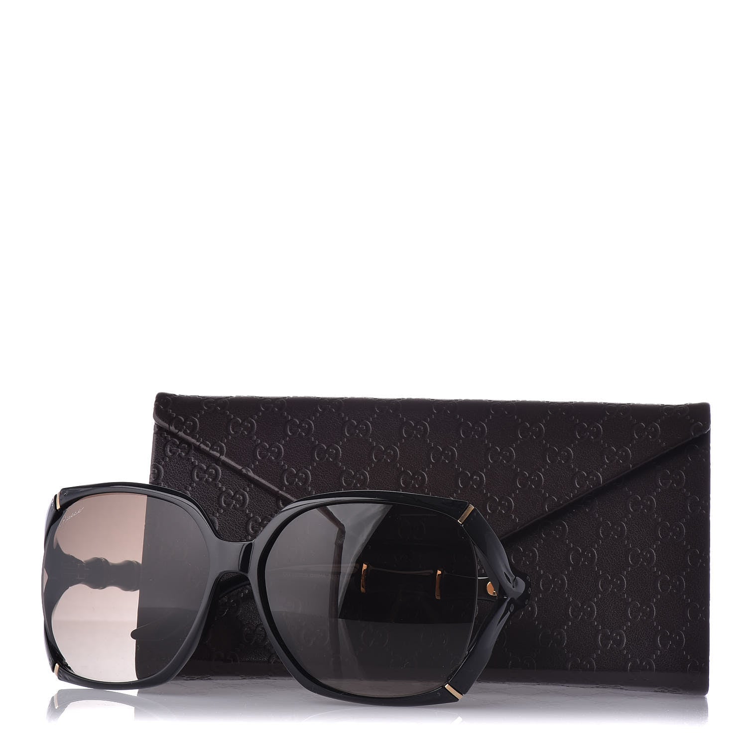 Gucci Bamboo Effect Sunglasses GG 3508/S Black 7 of 7