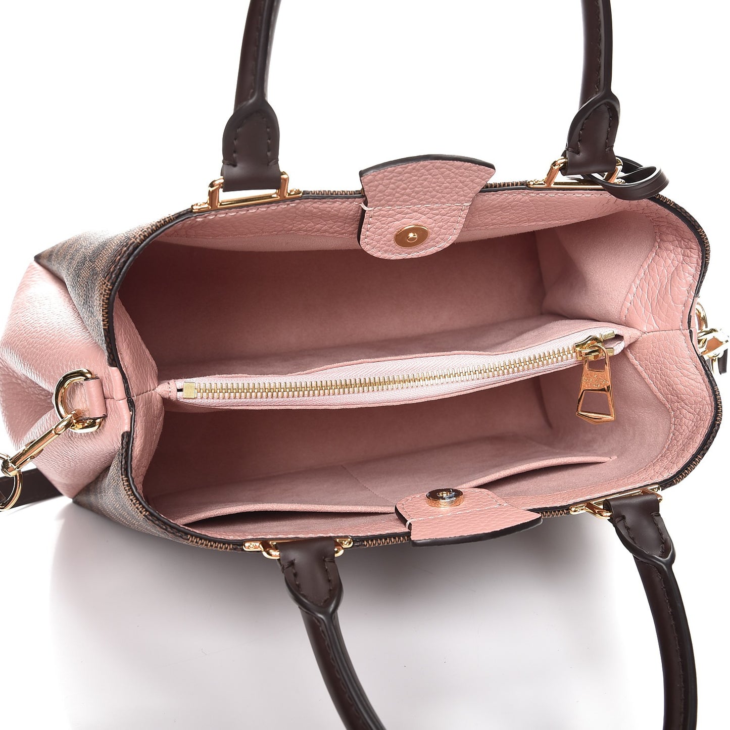 Damier Ebene Cuir Taurillon Brittany Magnolia