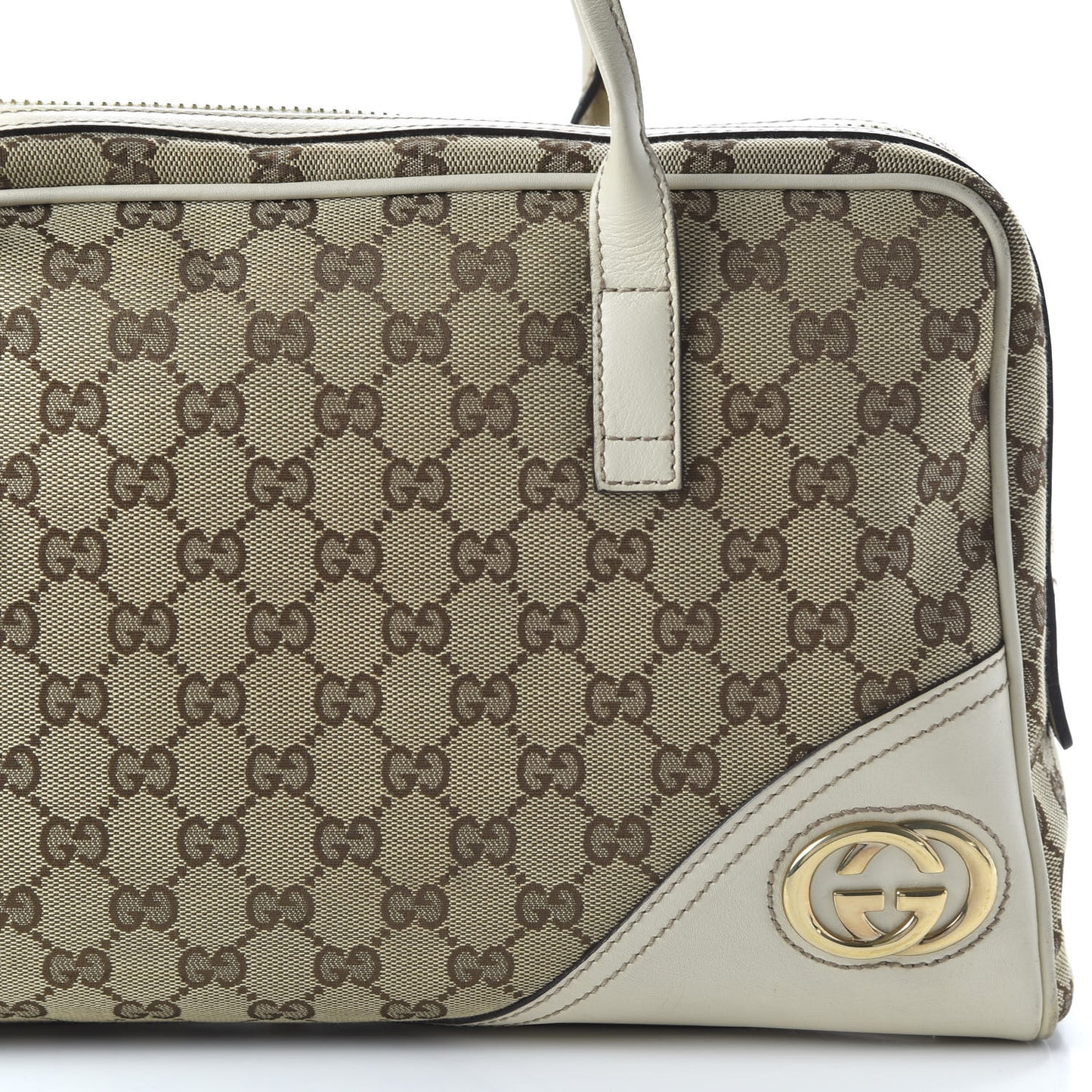 Monogram Medium New Britt Boston Off White
