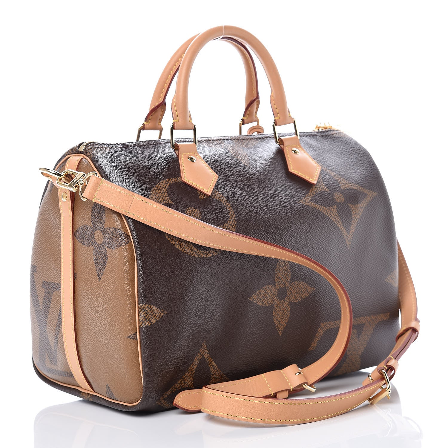 Louis Vuitton Reverse Monogram Giant Speedy Bandouliere 30 7 of 9