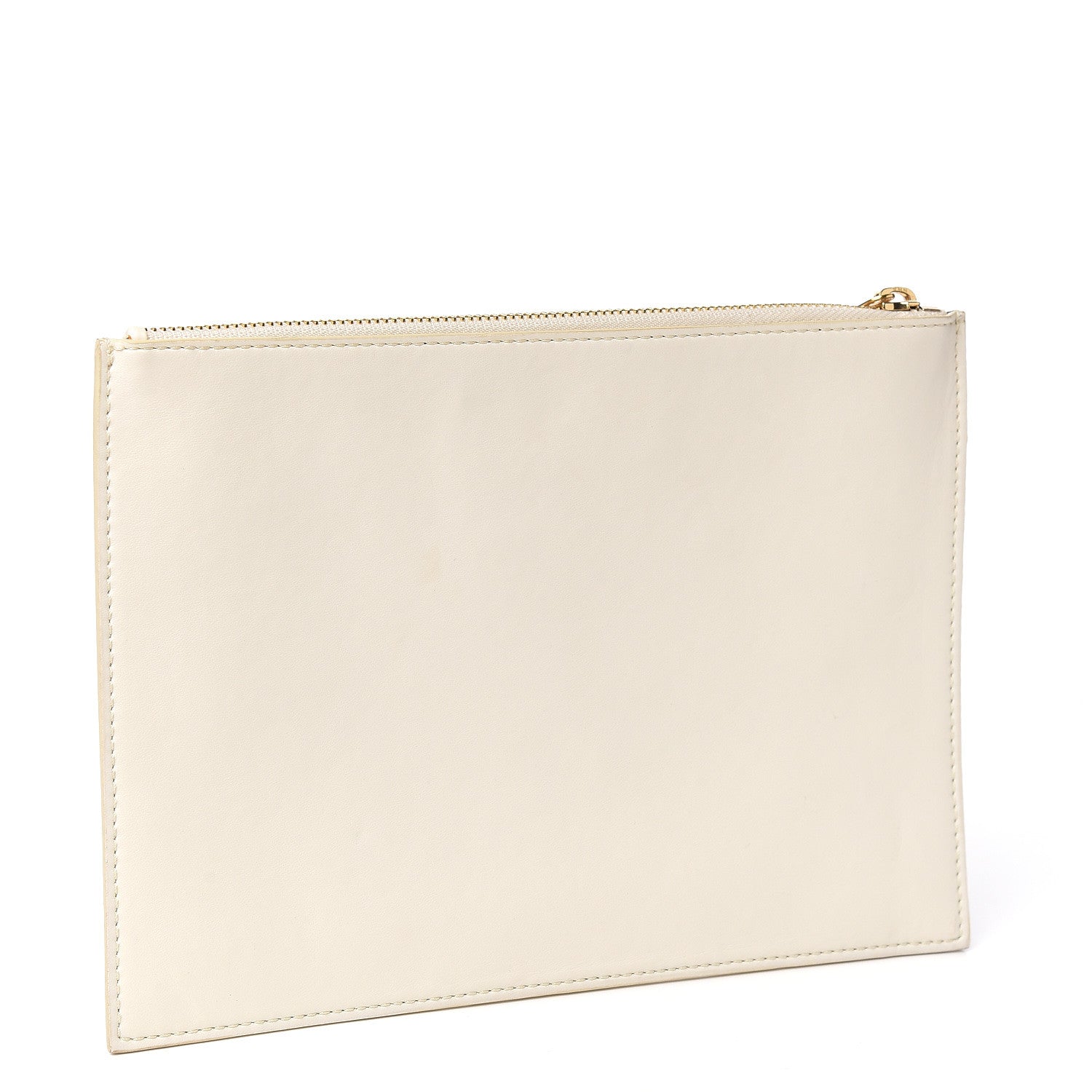 Stella McCartney Alter Nappa Star Zipped Clutch White 2 of 5