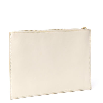 Stella McCartney Alter Nappa Star Zipped Clutch White 2 of 5