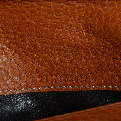 Gucci Leather Web Horsebit Continental Wallet Light Tobacco 6 of 7