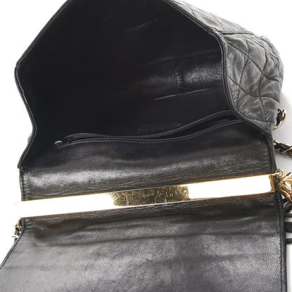 Chanel Lambskin Quilted Small Single Flap Black 5 of 15