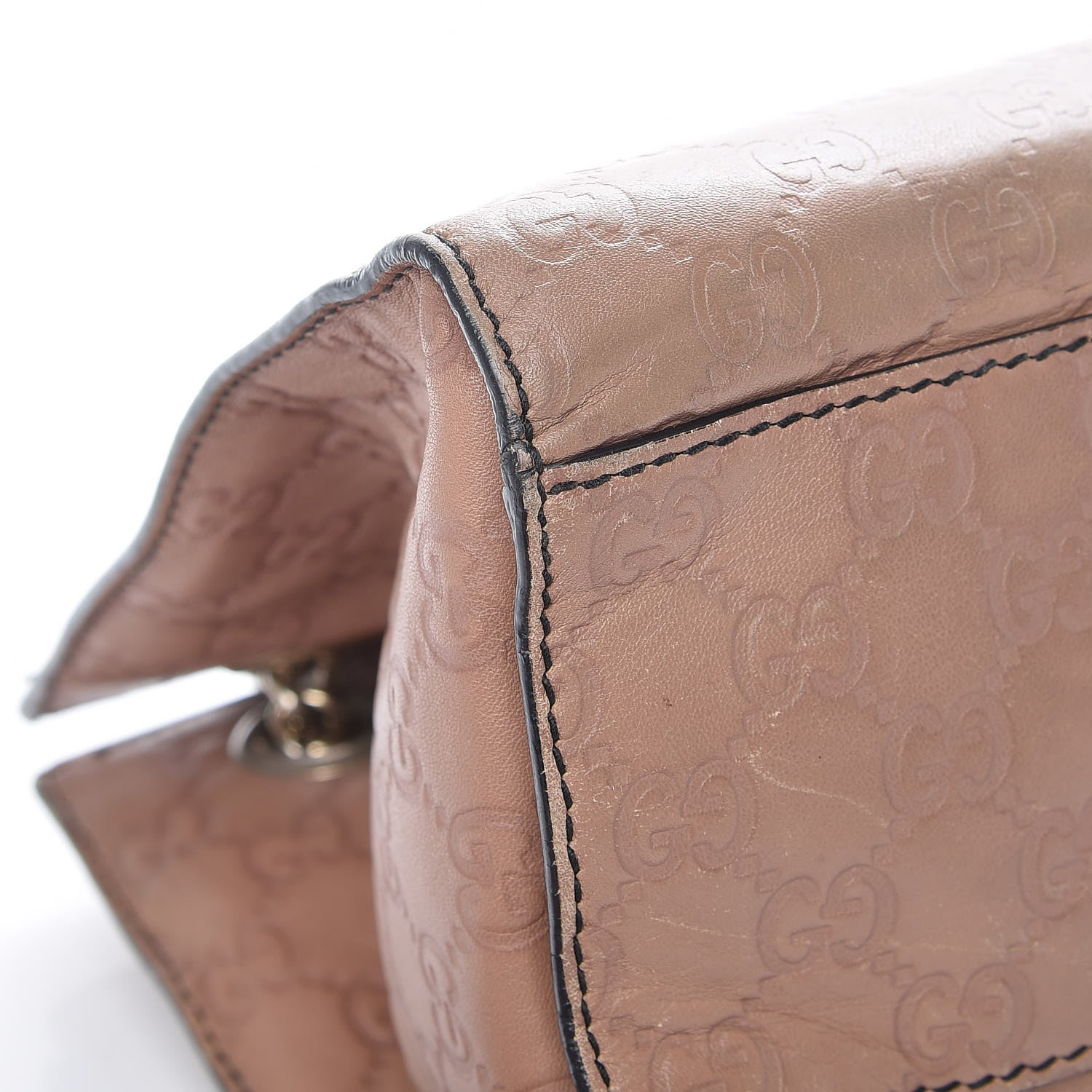Gucci Guccissima Large Emily Chain Shoulder Bag Camelia 18 of 18