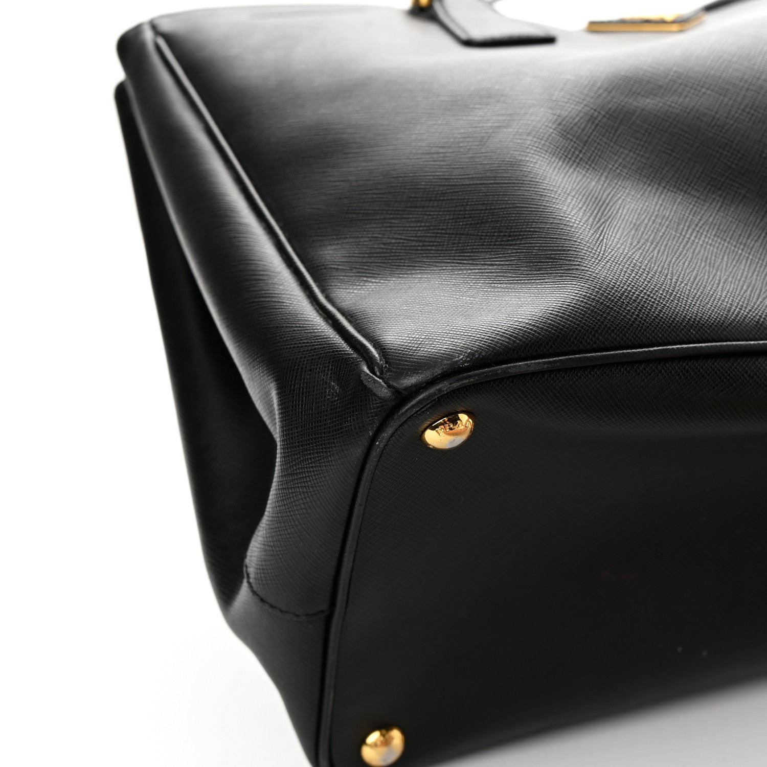 Prada Saffiano Lux Large Tote Black 9 of 21