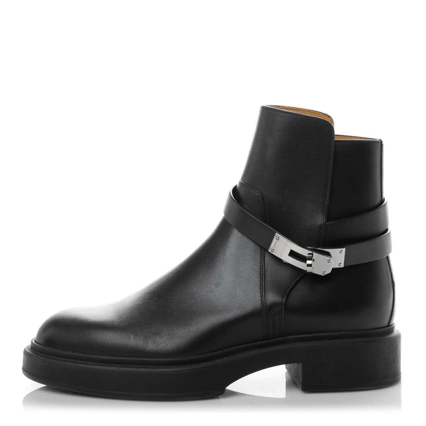 Calfskin Veo Ankle Boots 37.5 Black