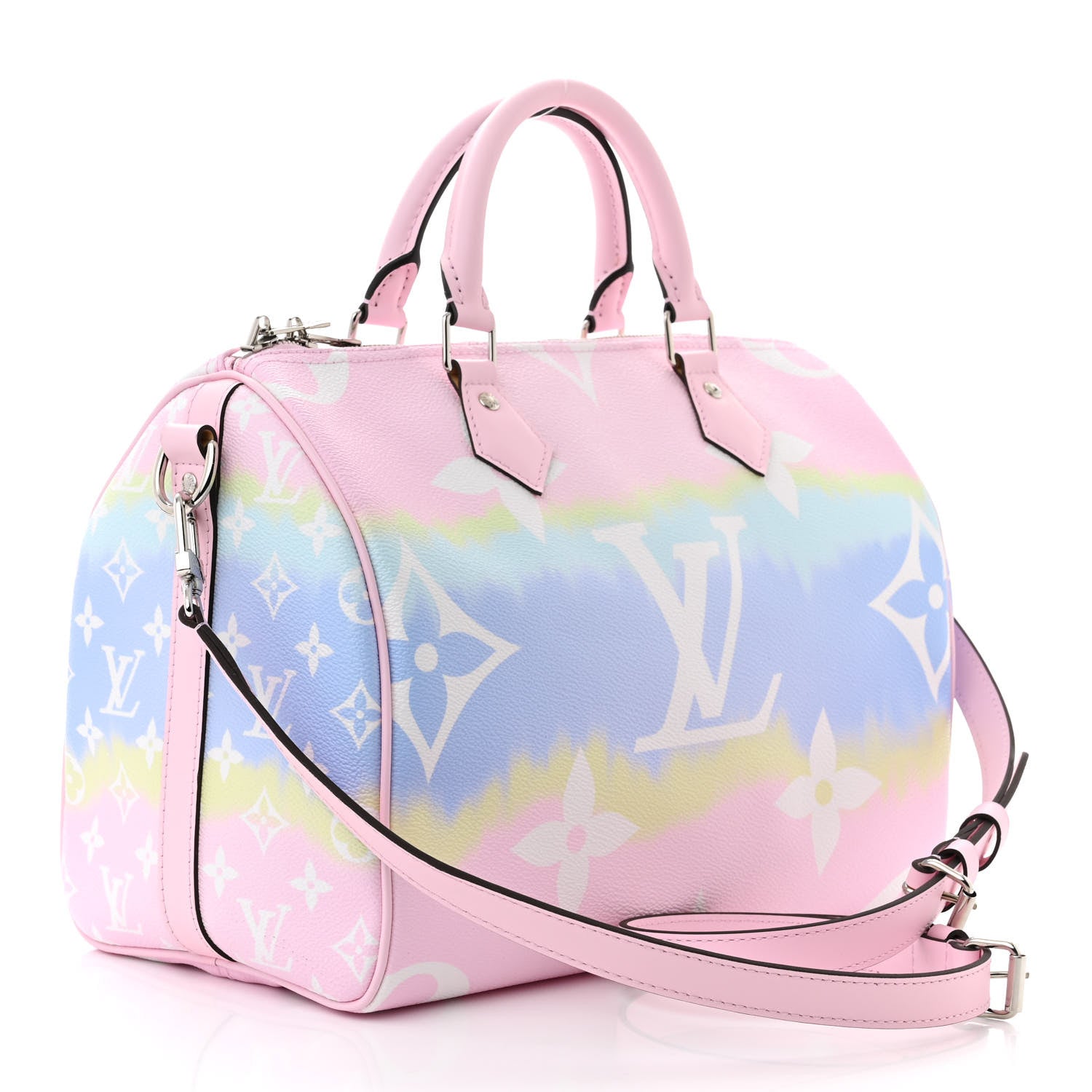 Louis Vuitton Monogram Escale Speedy Bandouliere 30 Pastel 3 of 11