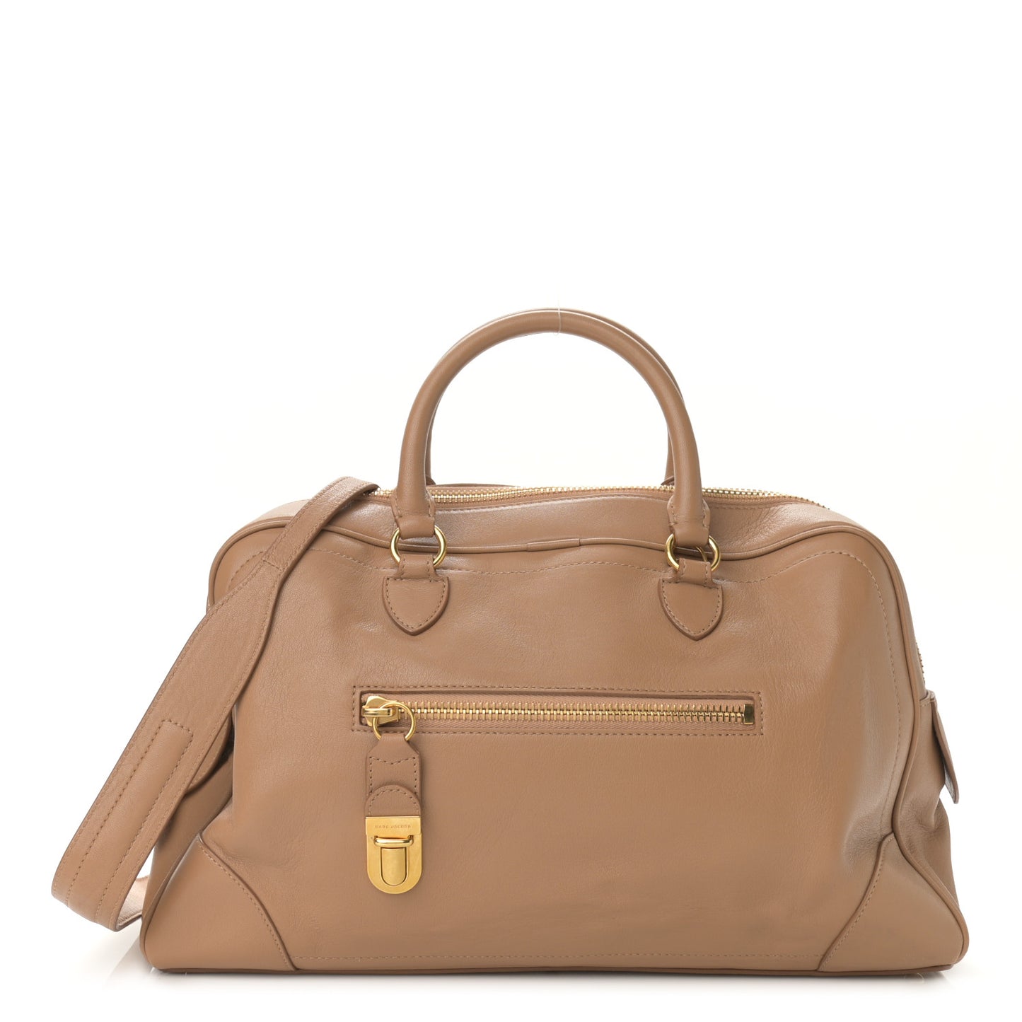 Calfskin Venetia Satchel Tan