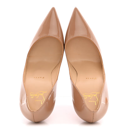 Christian Louboutin Patent So Kate 120 Pumps 39 Nude 2 of 11