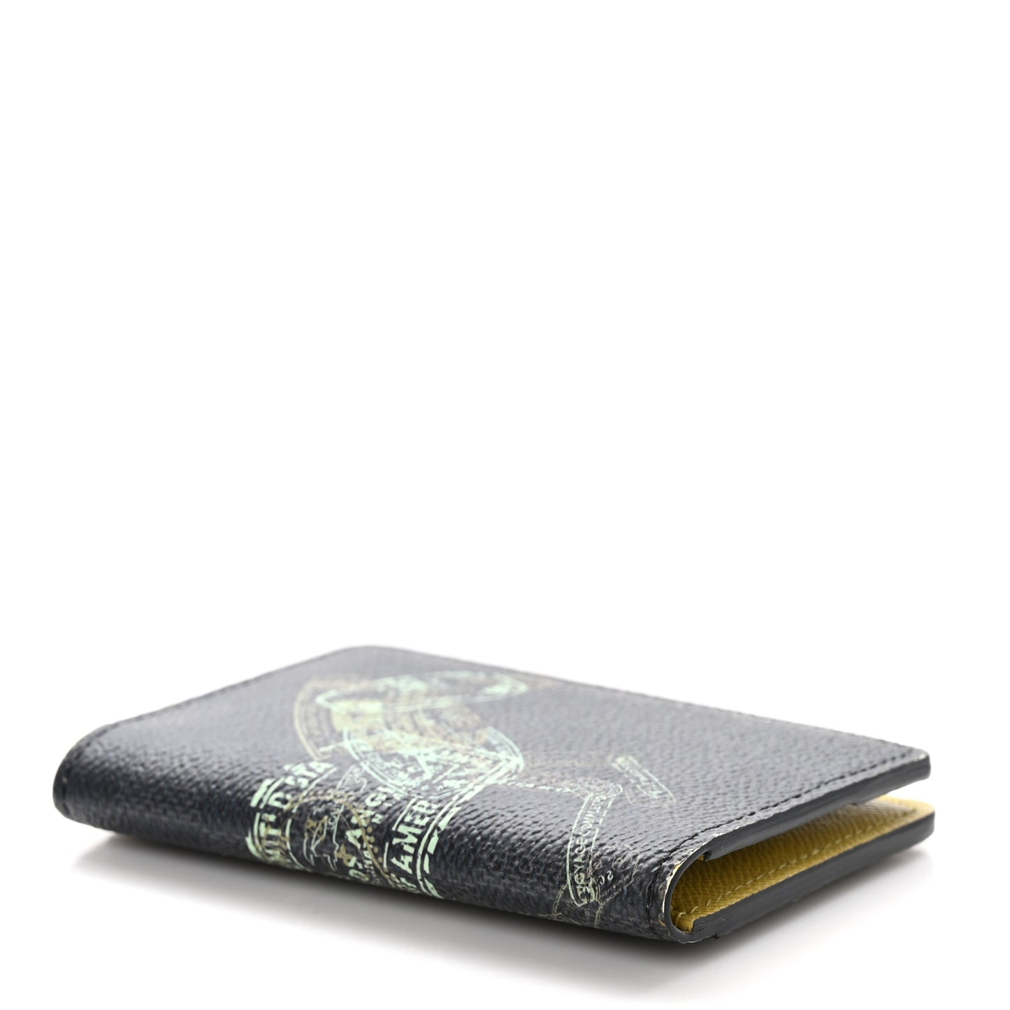 Damier Graphite Stamps Pocket Organizer NM