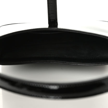Saint Laurent Patent Calfskin Le 5 A 7 Mini Hobo Black 7 of 9