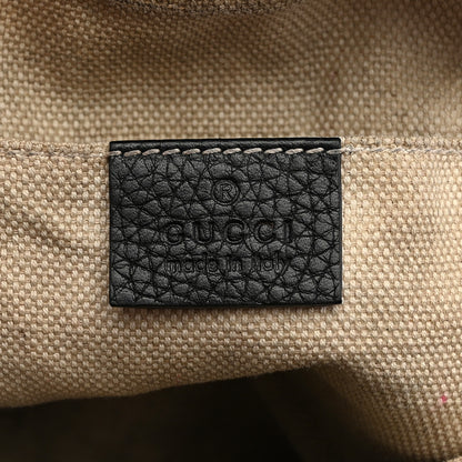 Gucci Pebbled Calfskin Small Soho Disco Bag Black 6 of 12