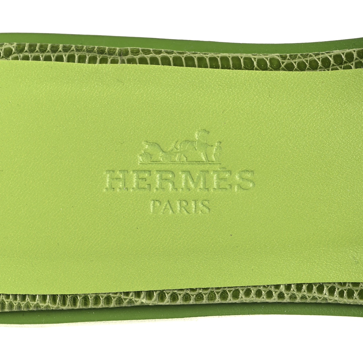 Lizard Oran Sandals 36.5 Vert Absinthe