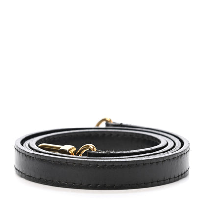 Louis Vuitton Calfskin 12mm Shoulder Strap Black 2 of 3