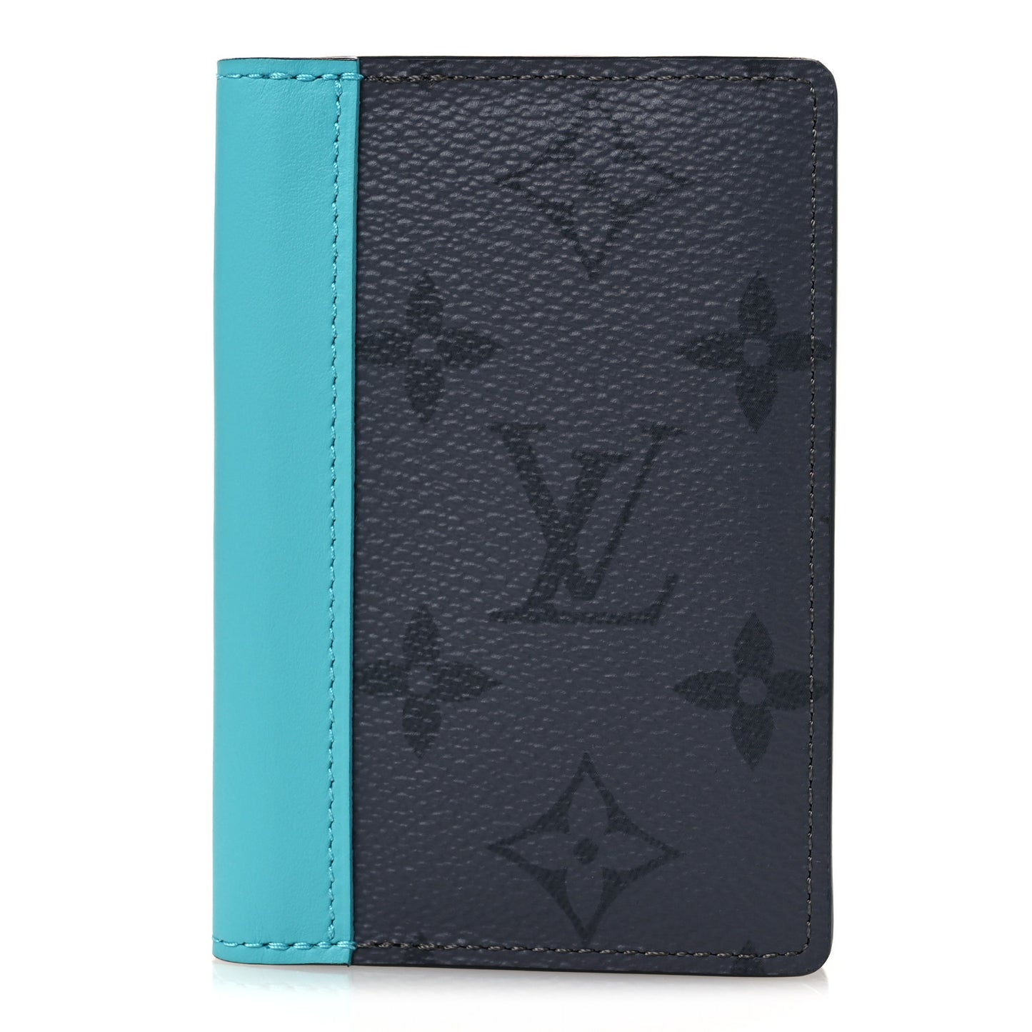 Monogram Macassar Pocket Organizer NM Turquoise