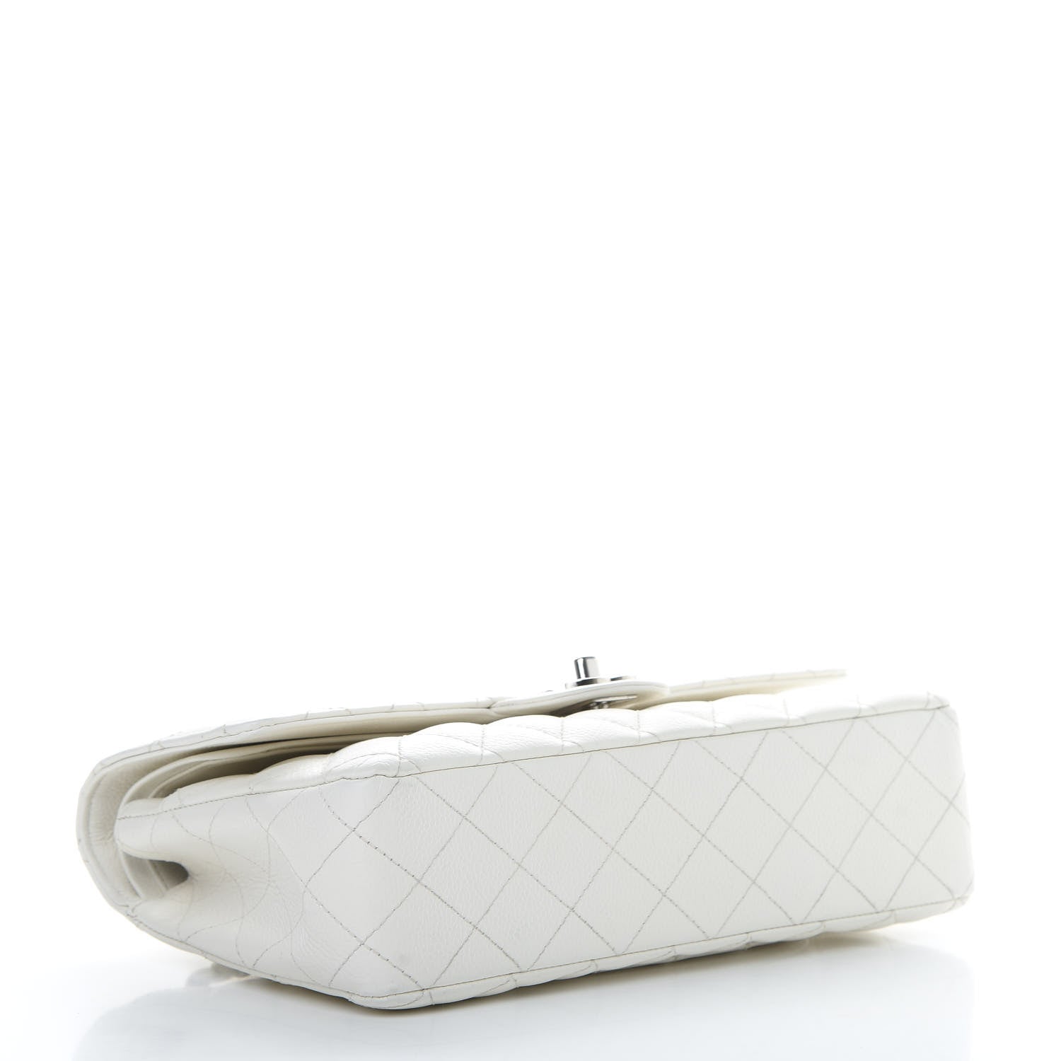Chanel Caviar Quilted Small Double Flap White 4 of 14