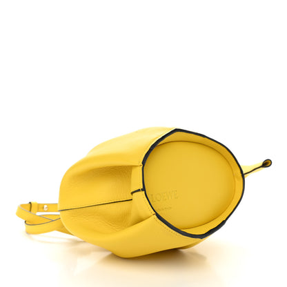 Loewe Calfskin Mini Elephant Crossbody Bag Yellow 4 of 12