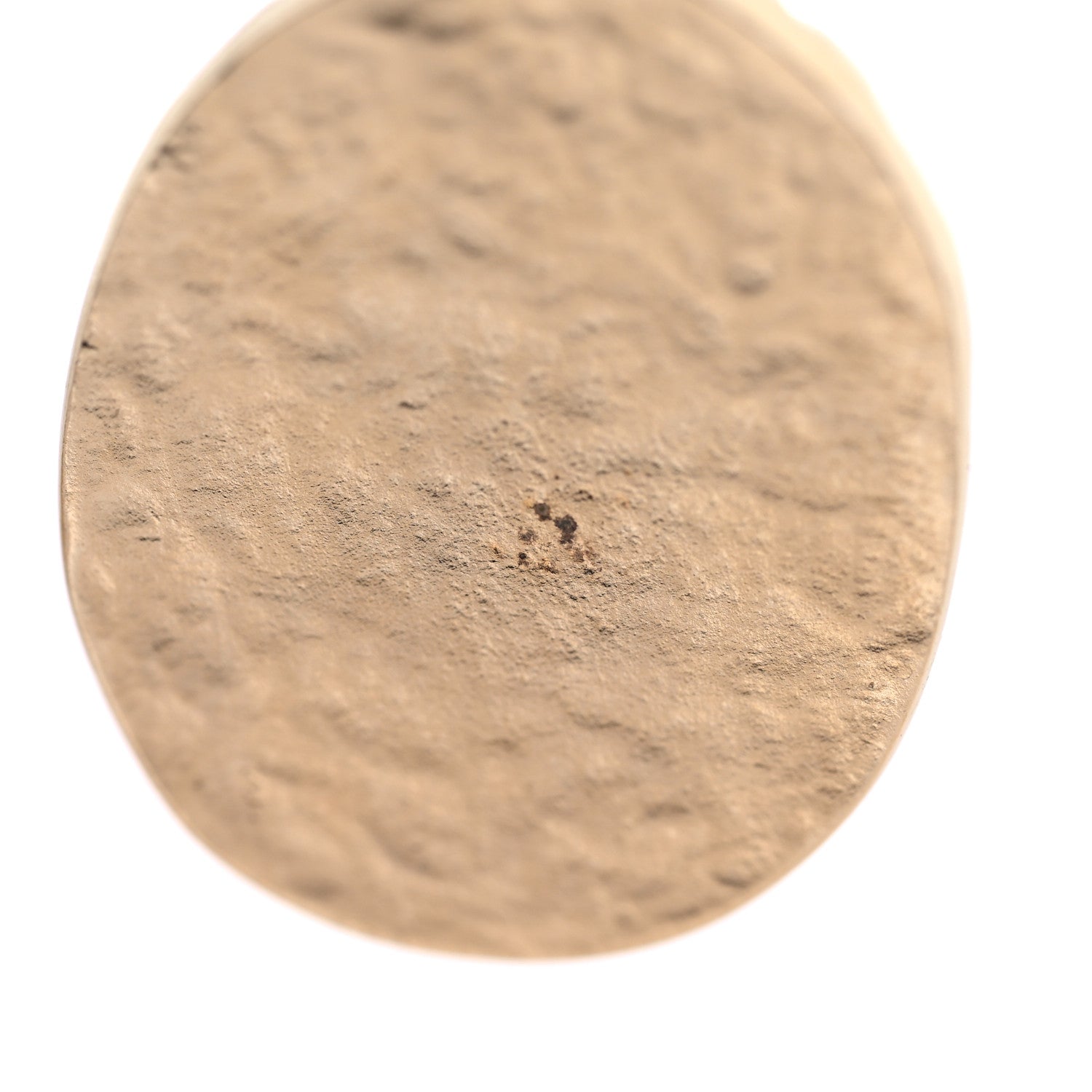 Chanel Crystal CC Medallion Drop Earrings Gold 5 of 6