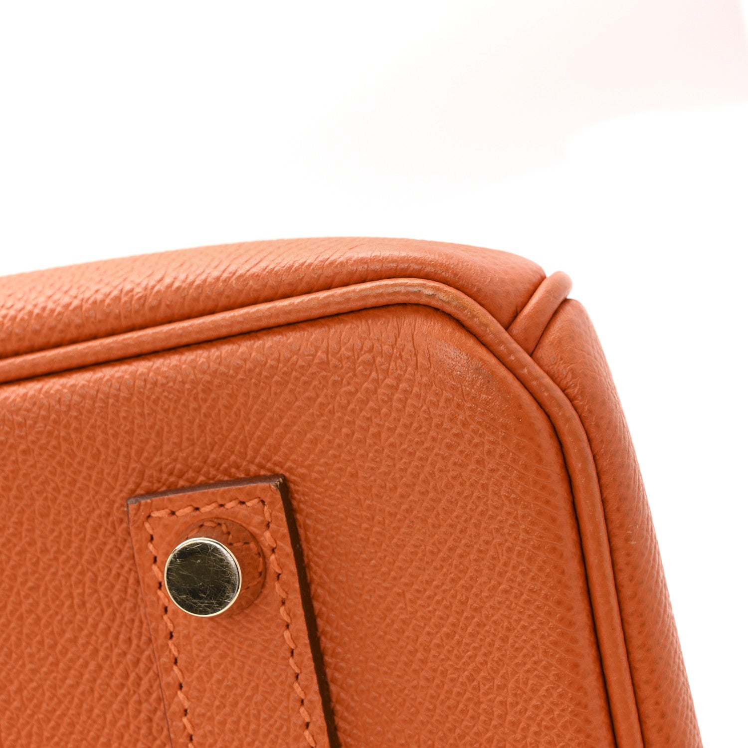Hermes Epsom Birkin 35 Orange 10 of 13