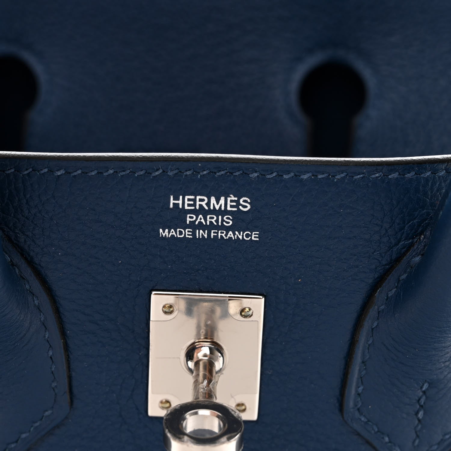 Hermes Taurillon Novillo Birkin 25 Deep Bleu 5 of 10