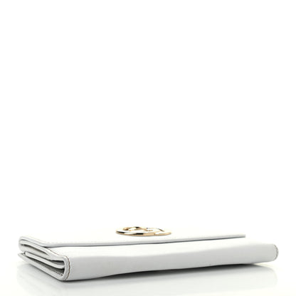 Gucci Calfskin Britt Continental Wallet White 4 of 12