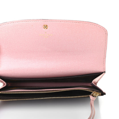 Louis Vuitton Monogram Emilie Wallet Rose Ballerine 5 of 7