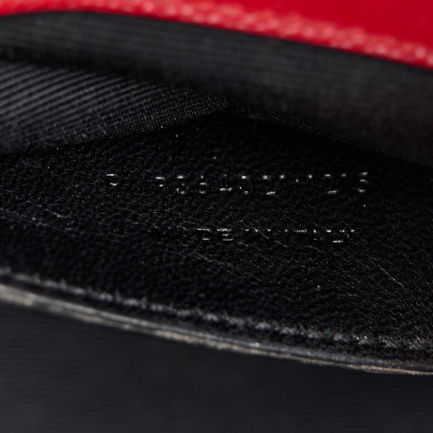 Grain De Poudre Medium Monogram Kate Satchel Red