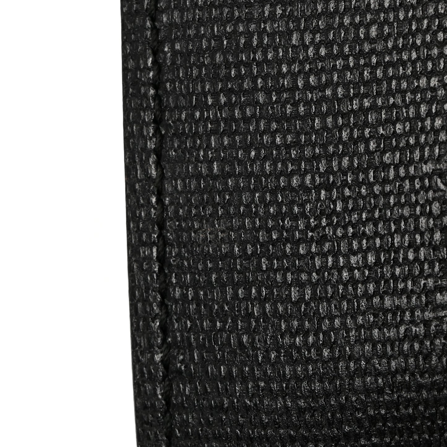 Textured Calfskin Classic Y Ligne Clutch Black