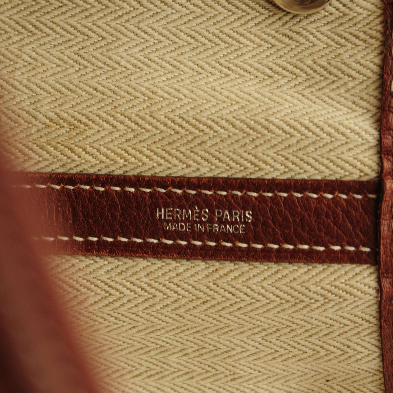 Hermes Veau Negonda Garden Party 36 MM Marron D'Inde 5 of 11