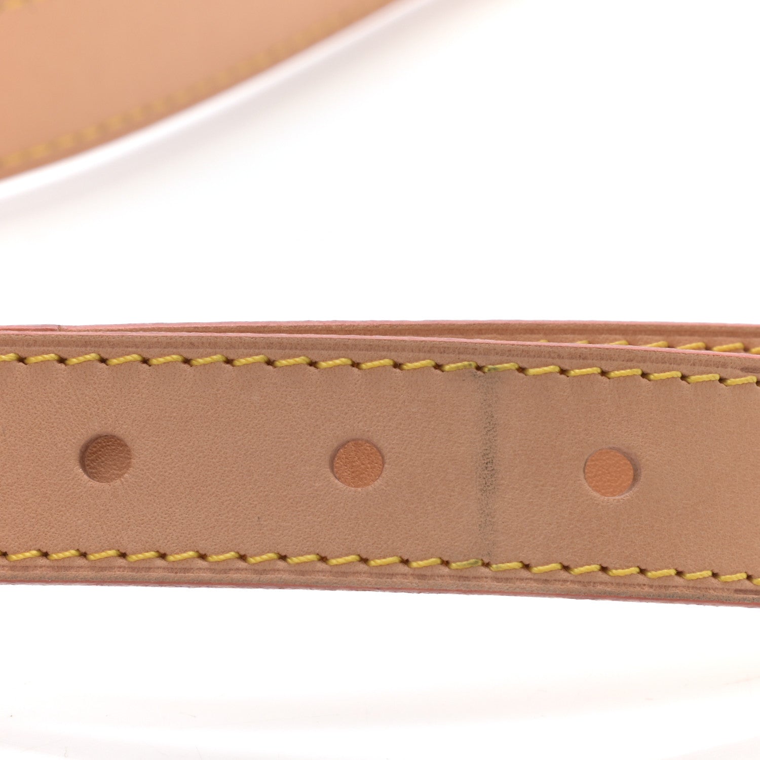 Louis Vuitton Vachetta 25mm Adjustable Shoulder Strap VVN 4 of 5