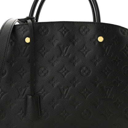 Louis Vuitton Empreinte Montaigne MM Black 10 of 10