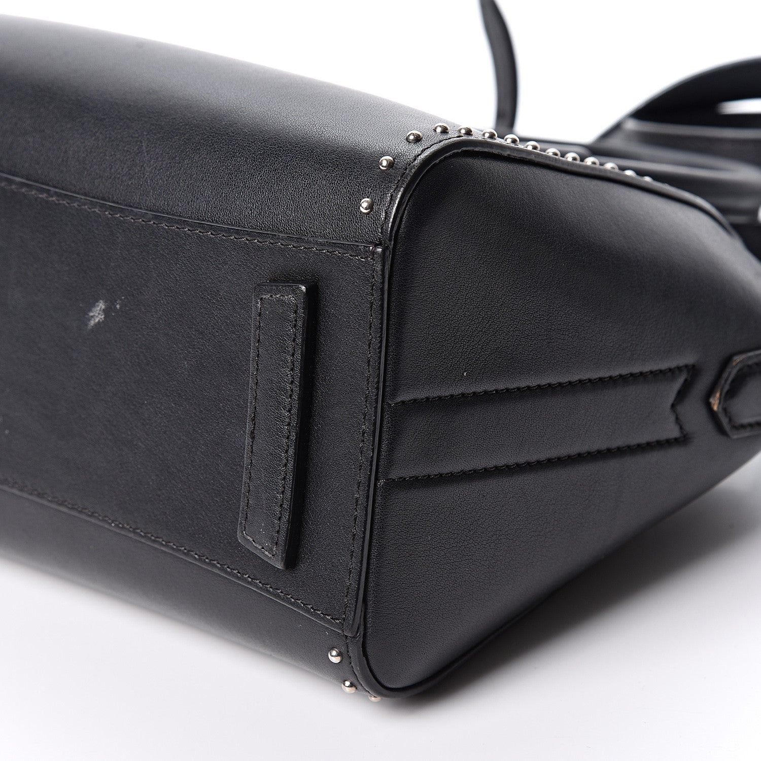 Givenchy Smooth Calfskin Mini Studded Antigona Black 10 of 10