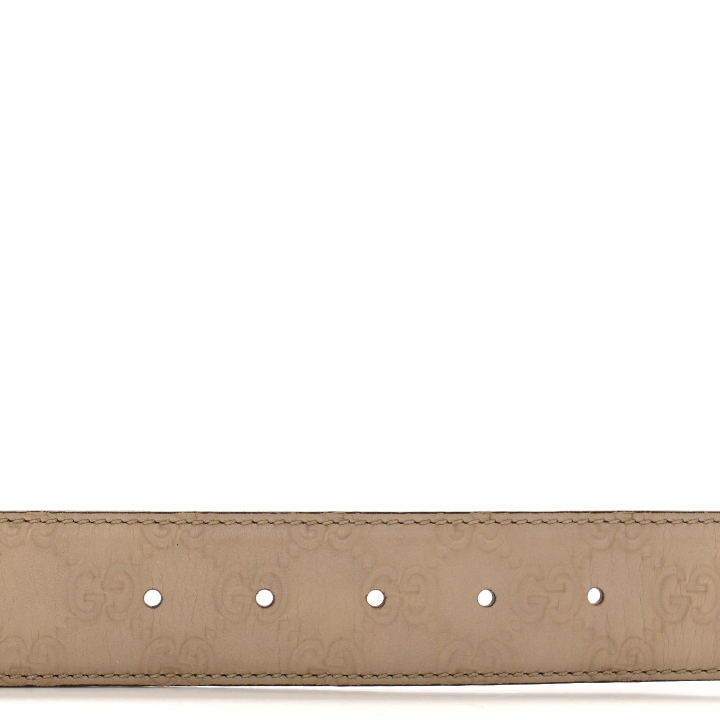 Guccissima Interlocking G Belt 95 38 Off White