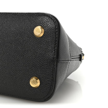 Balenciaga Signature Grained Calfskin Logo S Ville Top Handle Bag Black 9 of 9