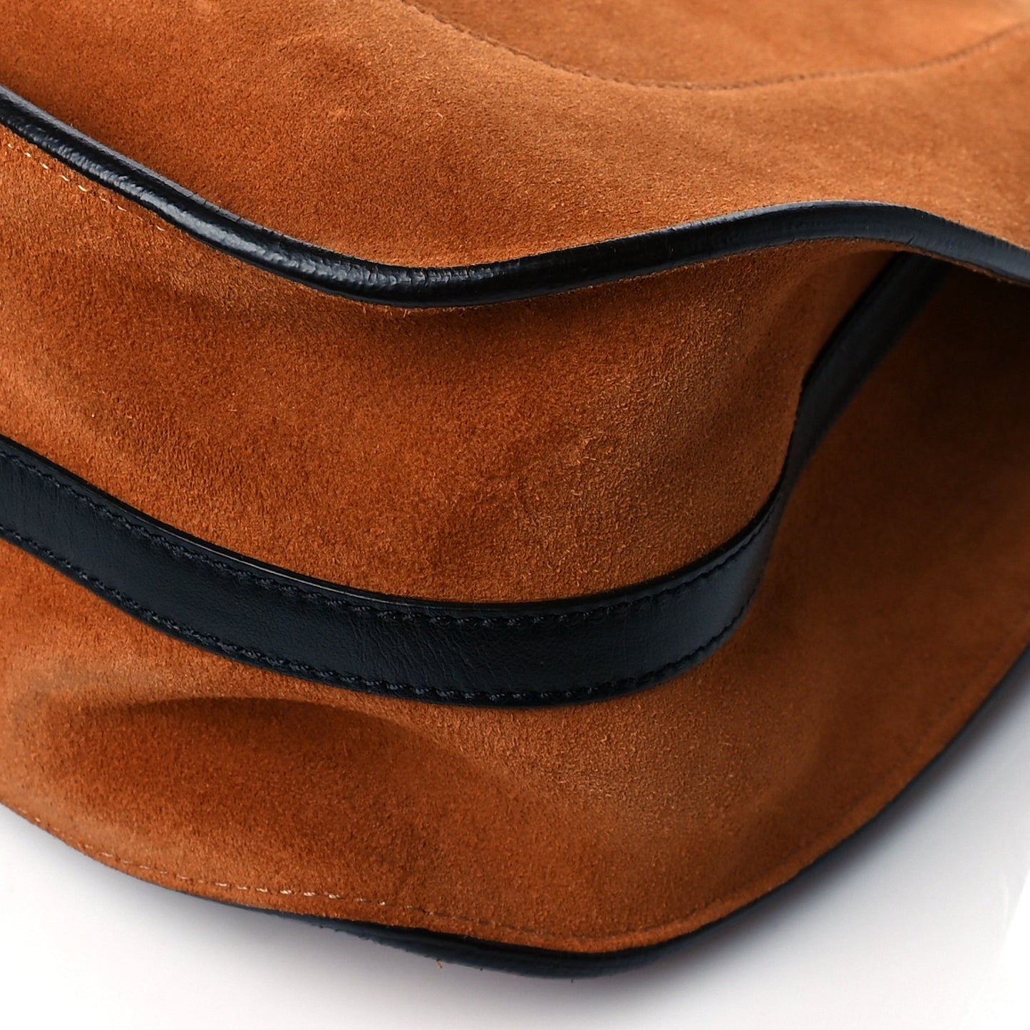 Suede Small Hayley Hobo Caramel