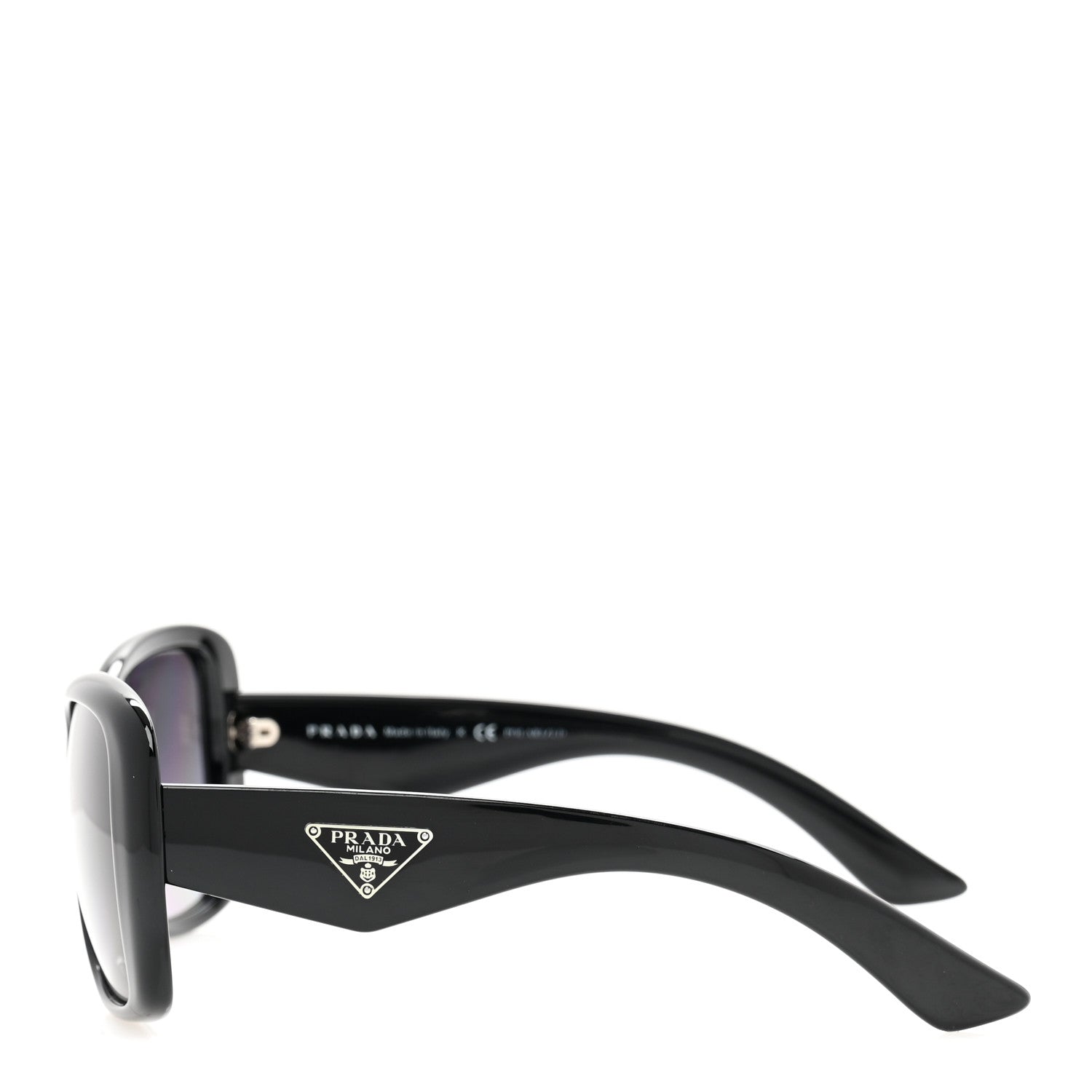 Prada Acetate Sunglasses SPR 32P Black 3 of 8