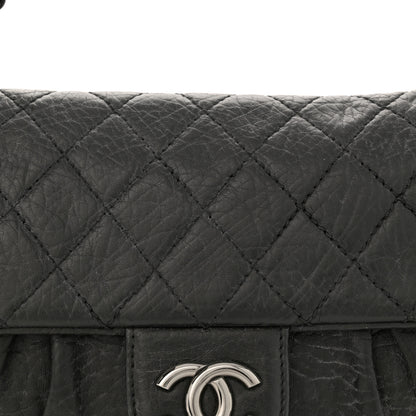Chanel Distressed Lambskin Lady Braid Flap Black 8 of 12