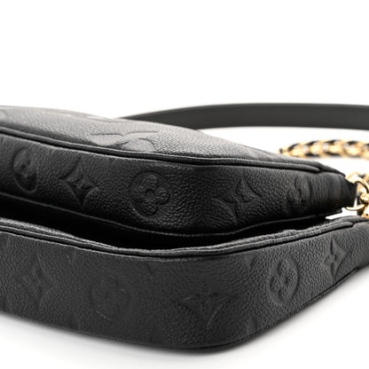 Louis Vuitton Empreinte Monogram Giant Multi Pochette Accessories Black 10 of 10