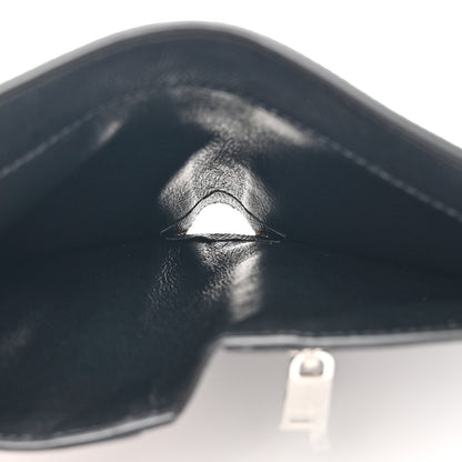 Saint Laurent Grain De Poudre North South Chain Wallet Black 6 of 9