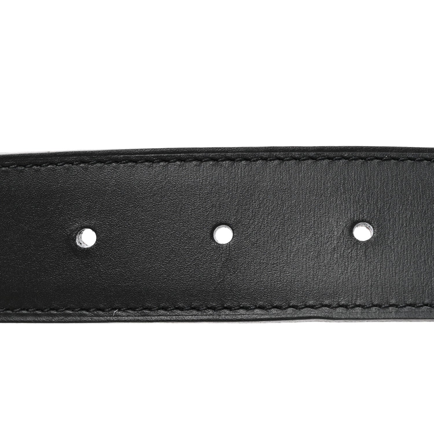 Hermes Box Togo 32mm Chaine D'Ancre Belt 85 34 Black Etain 5 of 6