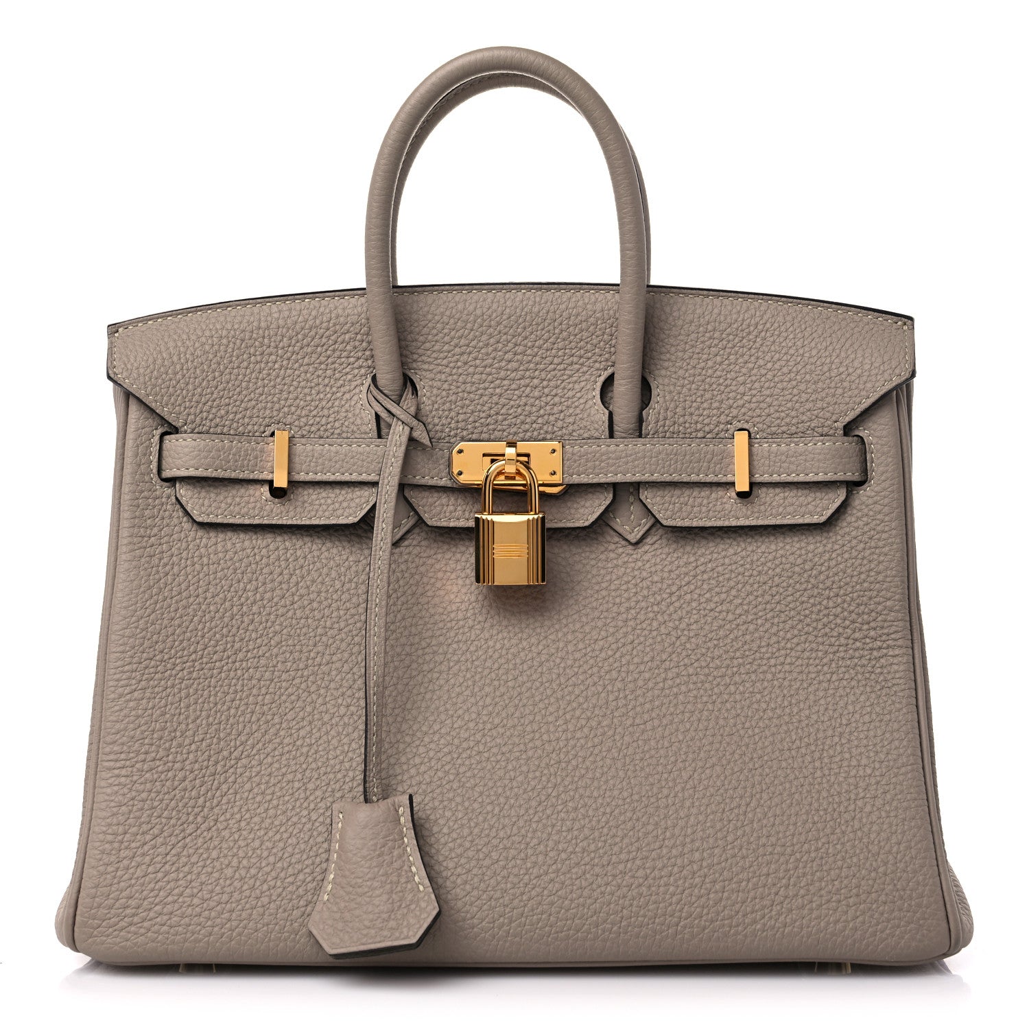 Hermes Togo Birkin 25 Gris Tourterelle 1 of 10