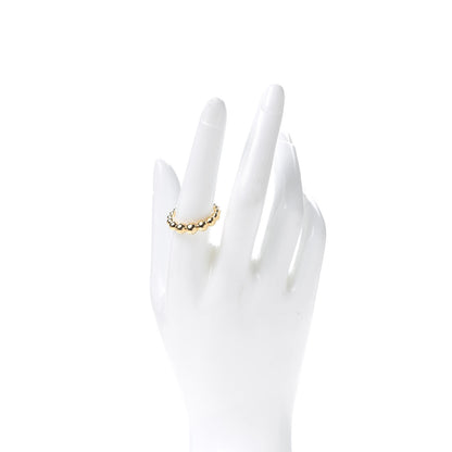 Van Cleef & Arpels 18K Yellow Gold Perlee Pearls of Gold Variation Ring 57 8 2 of 8